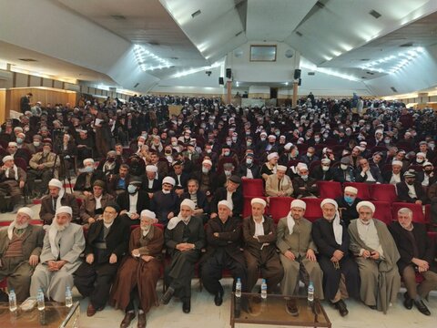 تصاویر/ همایش روحانیون اهل سنت کردستان با موضوع «حاکمیت اسلامی، روحانیت و انتظارات»