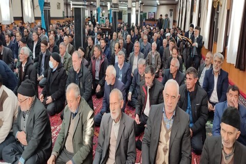 تصاویر/ اقامه نماز جمعه شهرستان چهاربرج