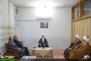 Grand Ayatollah Makarem meets with Iran’s Minister of Interior