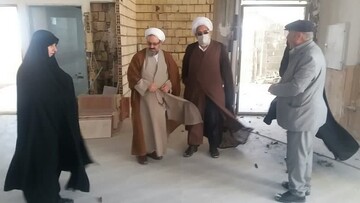 بررسی پروژه ساختمان جدید مدرسه علمیه خواهران صدیقه طاهره (س) غرق آباد