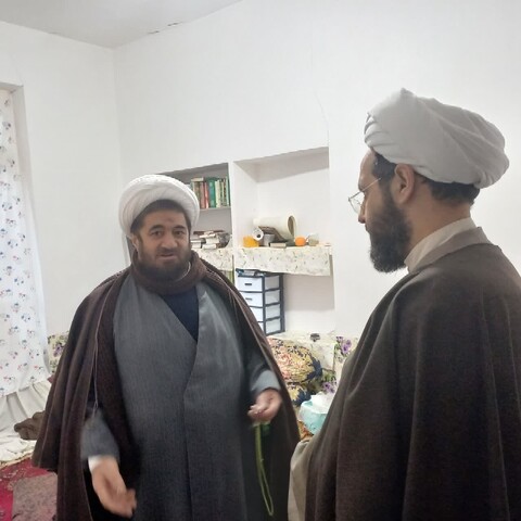 تصاویر/ بازدید رئیس اداره تبلیغات اسلامی خوی از مناطق زلزله زده