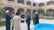 بازدید شهردار و اعضای شورای شهر اندیمشک از مدرسه علمیه امام صادق(ع) + عکس