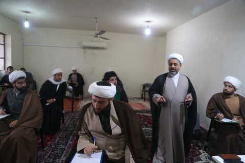 تصاویر/ برگزاری امتحانات طلاب غیرحضوری خوزستان