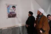 تصاویر/ بازدید نماینده ولی فقیه در آذربایجان غربی از  مدرسه علمیه خوی