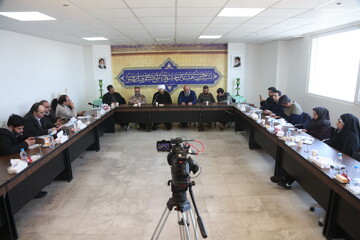 تصاویر/ نشست رسانه‌ای هشتمین جشنواره ملی گرافیک رضوی