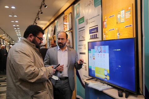 تصاویر/ بازدید نمایندگان از نمایشگاه دستاوردهای مسئله محوری دفتر تبلیغات اسلامی در مجلس