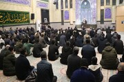 تصاویر/ مراسم عزاداری شب شهادت امام هادی(ع) در مسجد جنرال ارومیه