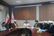 راه های تقویت همکاری های حوزه علمیه و هلال احمر خوزستان بررسی شد