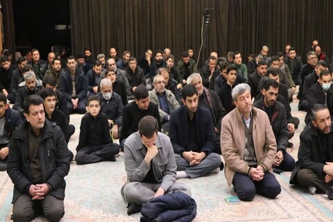 تصاویر/ مراسم عزاداری شب شهادت امام هادی در مسجد جنرال ارومیه