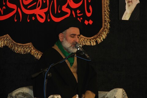 تصاویر/ برگزاری مراسم عزاداری شهادت امام هادی (ع) از سوی دفتر امام جمعه قزوین