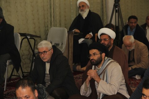 تصاویر/ برگزاری مراسم عزاداری شهادت امام هادی (ع) از سوی دفتر امام جمعه قزوین
