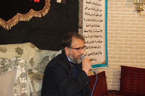 تصاویر/ برگزاری مراسم عزاداری شهادت امام هادی (ع) از سوی دفتر امام جمعه قزوین