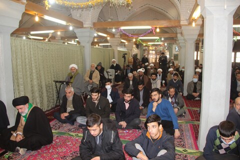 تصاویر/ برگزاری مراسم عزاداری شهادت امام هادی (ع) از سوی دفتر امام جمعه قزوین