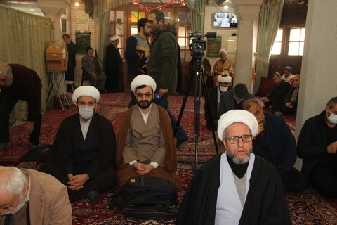 تصاویر/ برگزاری مراسم عزاداری شهادت امام هادی (ع) از سوی دفتر امام جمعه قزوین