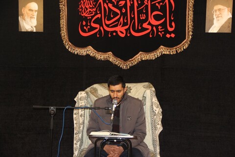 تصاویر/ برگزاری مراسم عزاداری شهادت امام هادی (ع) از سوی دفتر امام جمعه قزوین