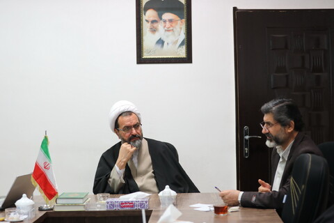 تصاویر/ جلسه هم اندیشی کارشناسان حوزوی نسبت به چهل و یکمین جشنواره فیلم فجر