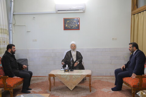 تصاویر/ دیدار وزیر فرهنگ و ارشاد اسلامی با آیت الله العظمی مکارم شیرازی