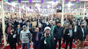 فیلم| تجمع نمازگزاران شهرستان قشم در اعتراض به اهانت به قرآن کریم
