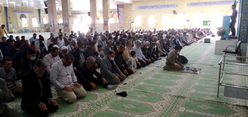 تصاویر/ آیین عبادی سیاسی نماز جمعه بندر دیّر