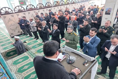 تصاویر/ اقامه نماز جمعه شهرستان بیله سوار