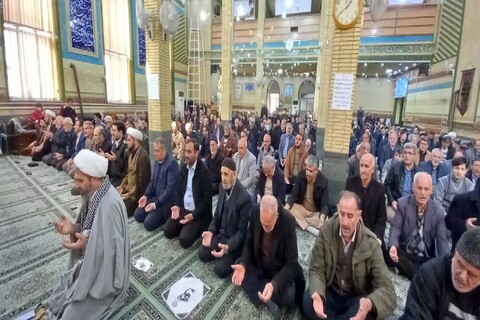تصاویر/ اقامه نماز جمعه شهرستان شوط