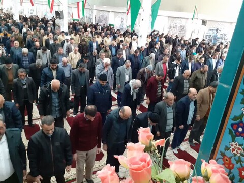 تصاویر/ اقامه نمازجمعه در آران وبیدگل
