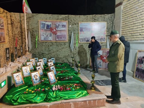 تصاویر/بیست و پنجمین یادواره سرداران و 60شهید قمصر