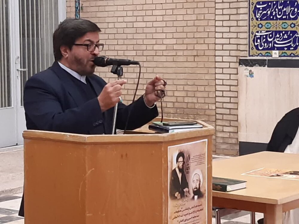 آیین گرامیداشت دو عالم دینی منطقه کاشان برگزار شد +عکس