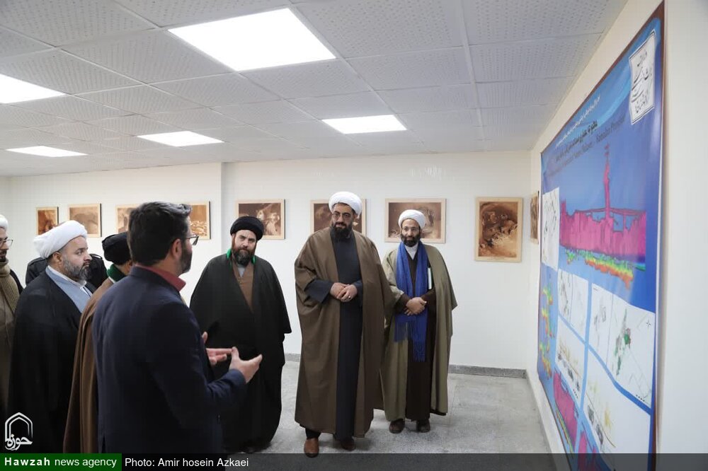 بازدید نماینده ولی فقیه در استان همدان از شهر زیرزمینی "سامن" + عکس