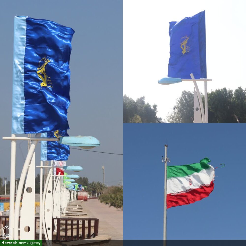 اقدام جالب شهرداری بوشهر در حمایت از سپاه + عکس