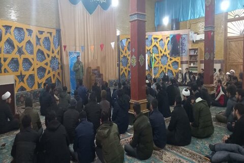 تصاویر/ حضور طلاب و روحانیون شهر کرمانشاه در میدان تیر