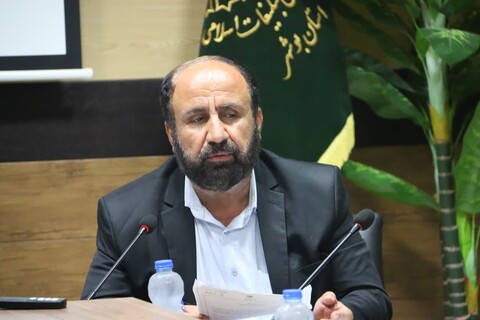 نشست خبری رئیس ستاد دهه فجر بوشهر