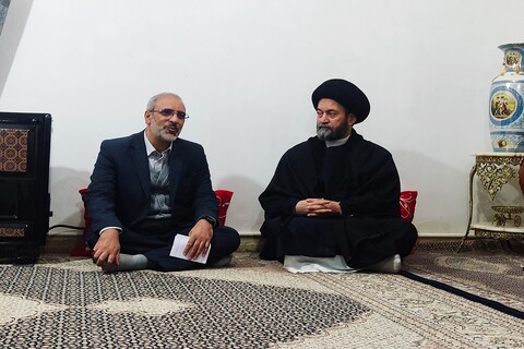 تصاویر/ حضور امام جمعه اردبیل در منزل سه خانواده اهداکننده عضو اردبیلی