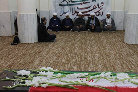 تجدید میثاق حوزویان بوشهر با شهید ابوتراب عاشوری