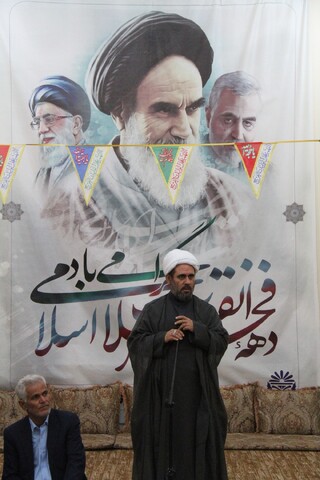 تجدید میثاق مسئولان چغادک با شهید پرچمدار انقلاب استان بوشهر