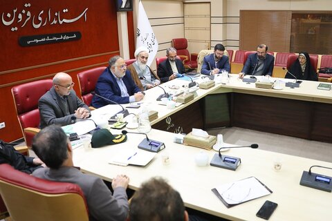 تصاویر / نشست شورای فرهنگ عمومی استان با حضور نماینده ولی فقیه در استان قزوین