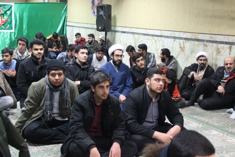 تصاویر / برگزاری آغاز جشن چهل وچهارمین ایام الله دهه فجر در حوزه علمیه استان قزوین
