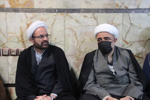 تصاویر / برگزاری آغاز جشن چهل وچهارمین ایام الله دهه فجر در حوزه علمیه استان قزوین
