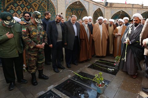 تصاویر / مراسم آغاز دهه فجر انقلاب اسلامی در قزوین