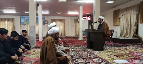تصاویر/ دیدار و گفت و گو مسئول سازمان بسیج طلاب و روحانیون استان آذربایجان شرقی با طلاب مدرسه علمیه ولیعصر(عج) تبریز