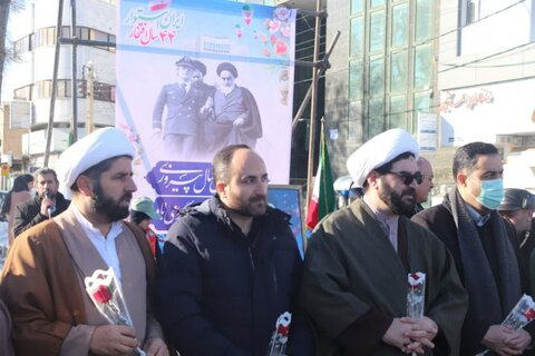 تصاویر/ مراسم گرامیداشت اولین روز از دهه فجر انقلاب اسلامی در شهرستان قروه