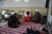 خدمت رسانی موکب مدرسه علمیه امام خمینی(ره) تهران در خوی
