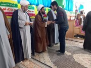 تصاویر/تجلیل از طلاب قرآنی، ورزشی و فعال تهذیبی مدرسه علمیه امام صادق (ع) بیجار