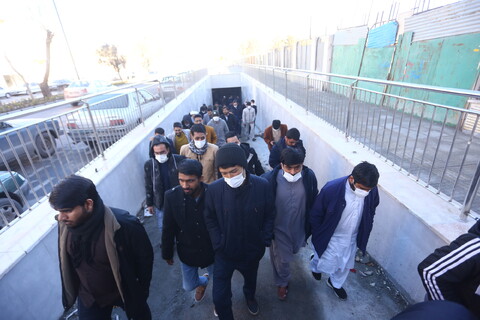 بازدید طلاب غیرایرانی اصفهان از پروژه‌های عمرانی شهرداری