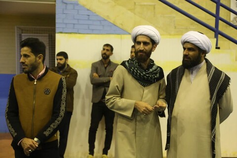 تصاویر/ برگزاری جشنواره ورزشی طلاب و روحانیون خوزستان