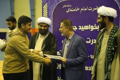 تصاویر/ برگزاری جشنواره ورزشی طلاب و روحانیون خوزستان