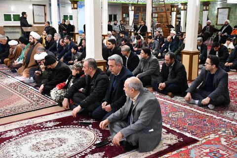 تصاویر/ جشن میلاد با سعادت حضرت علی (ع) در مسجد جامع شهرستان ماکو