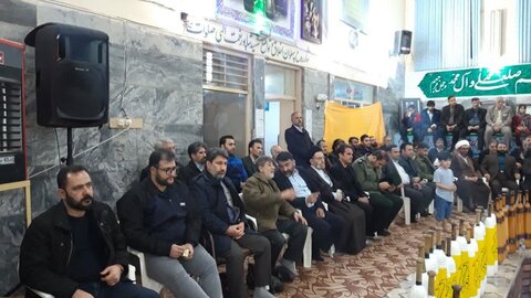 حضور نماینده ولی فقیه در لرستان در زورخانه شاپور نعمت اللهی خرم آباد