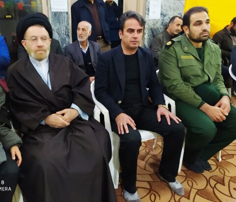 حضور نماینده ولی فقیه در لرستان در زورخانه شاپور نعمت اللهی خرم آباد