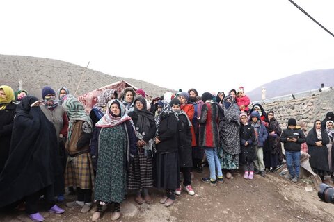 تصاویر/ حضور رییس جمهور در روستای بدلان خوی